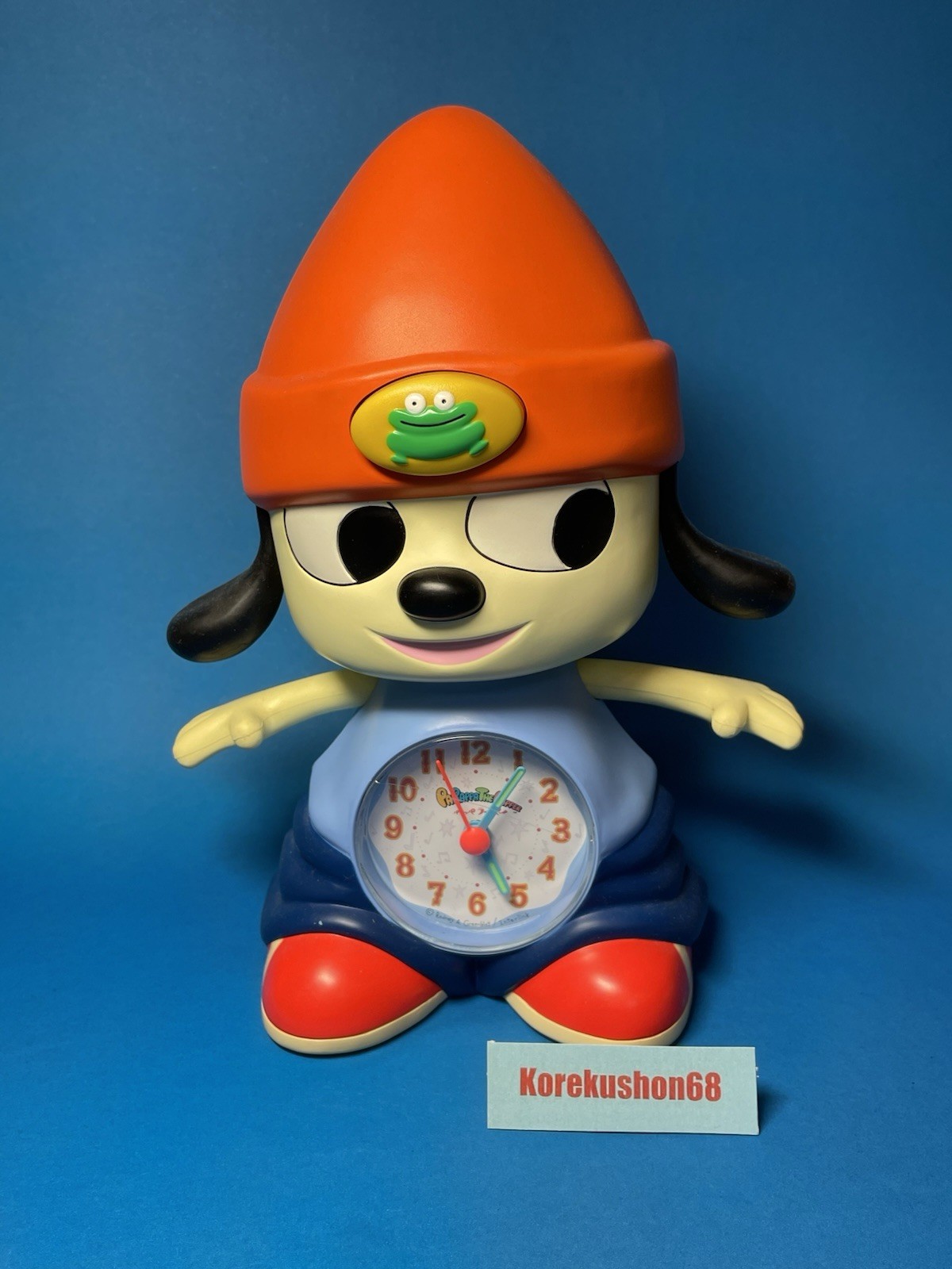 Parappa The Rapper Talking Quartz Alarm Clock -not fully functional