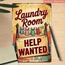 Vintage Laundry Room Rustic with Tin Metal Signs Home D cor 8x12