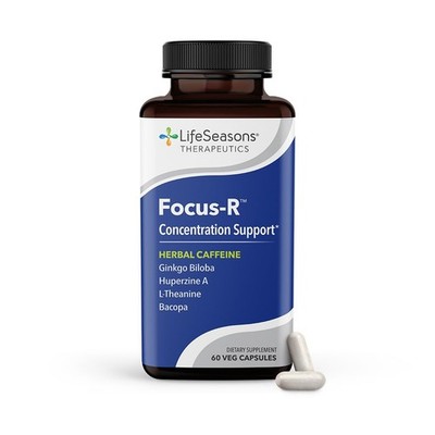 LifeSeasons - Focus-R - Concentration Support Supplement - All Ages - Enhances M