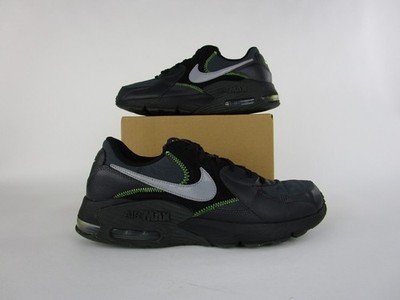 Nike Men's Air Max Excee CD4165-010 Running Black Green Shoes Sneakers Size 10.5
