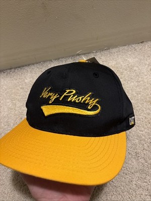 Vintage CAT Authentic Caterpillar Machines Snapback Hat New With Tags Very Pushy