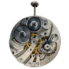 Antique 14s 1913 Howard 1912 17J Mechanical Pocket Watch Movement Series 7 USA
