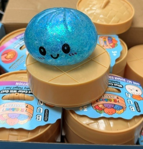 Glitter Orbi Dumpling Squishy By Selection