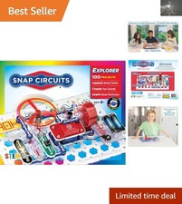STEM Electronics Exploration Kit for Kids 8 : Create 101 Projects with Ease