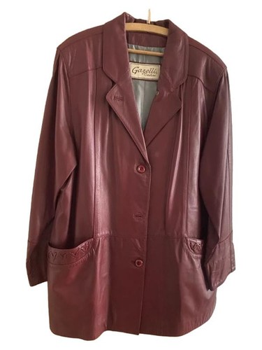Zara - Giacca Donna Testa di Moro in vera pelle
