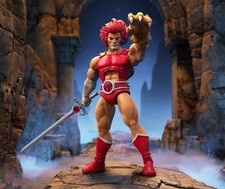 Thundercats Ultimates Lion-O  Mirror  Action Figure Super7 With Sleeve & Shipper