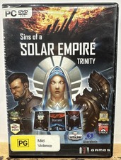 Sins Of A Solar Empire Trinity PC Complete PAL In OK Condition 10427