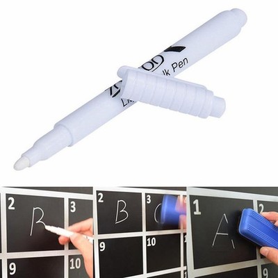 Weiße Flüssigkreidestifte Marker für Glasfenster Tafel Tafel J6M5