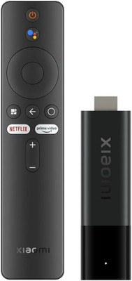 Mi TV Stick 4K 2Nd Gen, WLAN 6, Smart TV, Streaming-Dienste, Schwarz, S905X, HDM