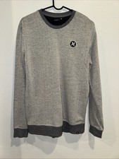 HURLEY Women s Grey Pullover Sweatshirt Size M