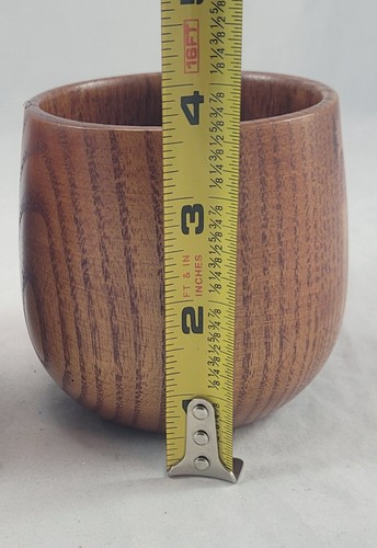 2er Set Oaksip The Original Holz Whisky/Bourbon Gläser 3,5" x 3,25" OVP - Bild 7 von 8