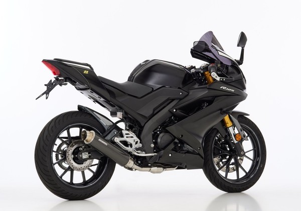 Shark SRC 4 Komplettanlage (1-1) FüR Yamaha YZF-R125 124 Ccm Bj. 21-24-image