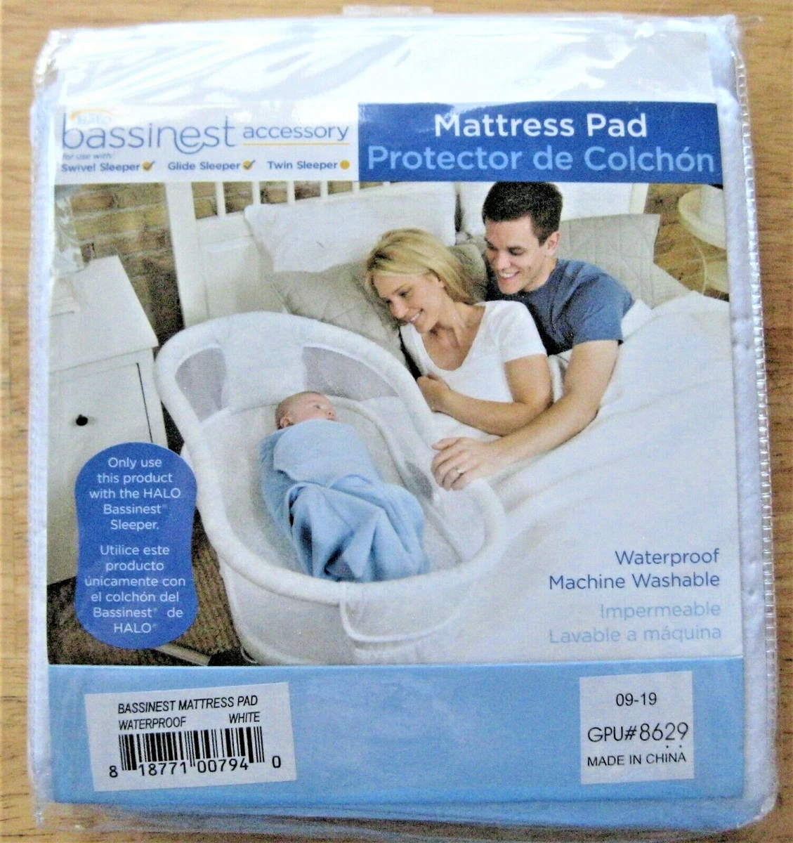 Halo bassinest swivel sleeper 2025 mattress pad