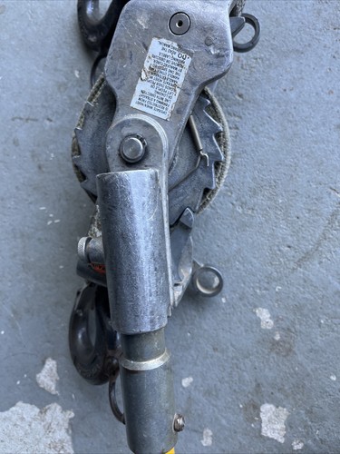 Little Mule Model 300-9 Lineman’s strap Hoist Ratcheting Strap Hoist Come A Long - Picture 22 of 23