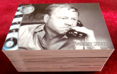TWILIGHT ZONE - Komplettes Base Set (72 Karten) - Serie 4 Rittenhouse 2005