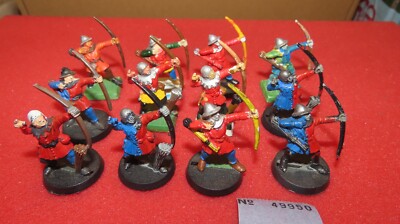 Games Workshop Warhammer Bretonnian Archers Peasant Bowmen x12 Bretonnia GW OOP
