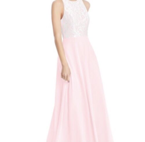 Azazie Kate Bridesmaid Dress- Size 2- Color: Blushing Pink - Picture 1 of 3