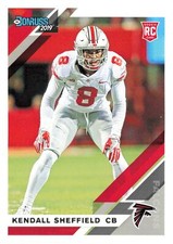 Kendall Sheffield 2019 Donruss #284 Atlanta Falcons