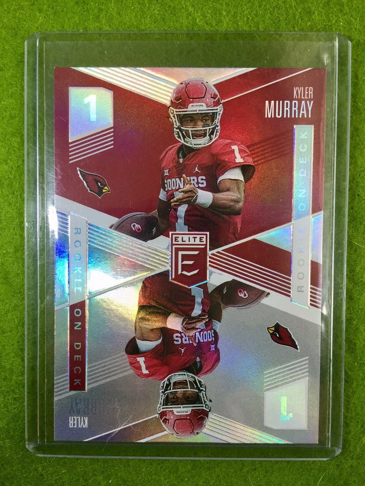 KYLER MURRAY PRIZM ROOKIE CARD JERSEY #1 Oklahoma Arizona 2019 ELITE ON DECK SSP
