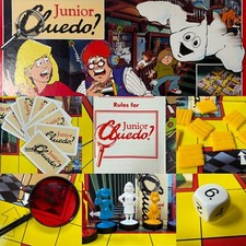 Piezas de repuesto vintage Waddingtons Cluedo Junior 1993 - varias piezas