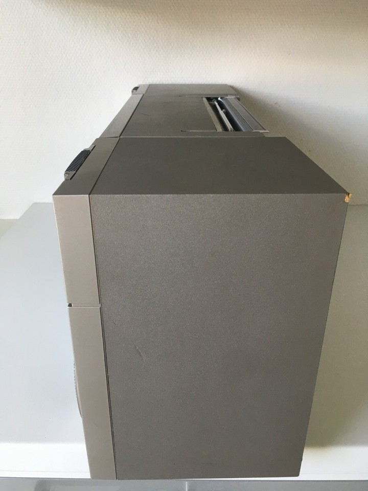 AIWA CA-W10 Boombox Vintage - Radiocassette AM/FM Argentée - Révisée, Bon état