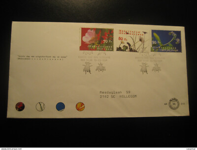 DEN HAAG 1994 Fly Flies Mouche Diptera Dipteres FDC Cancel Cover NETHERLANDS Ins