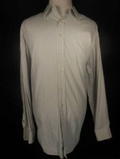 Beautiful Men's 18 36-37 XXL Tommy Hilfiger ITHACA Blue Striped LS Button Shirt