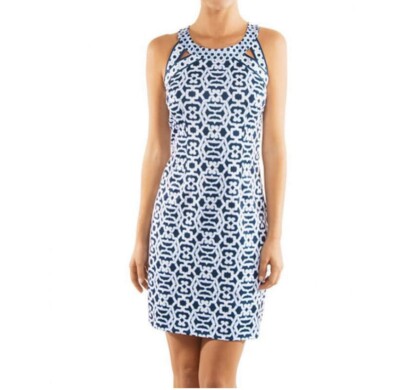 Gretchen Scott Isosceles Dress in Color Rio Gio Sz XS