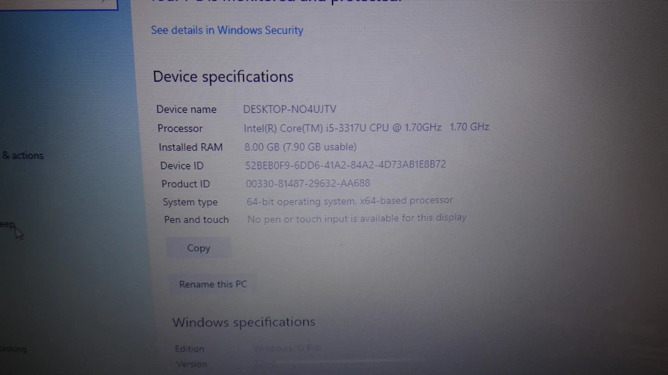 Toshiba Satellite P845-A4200, 14", I5, 8GB, 750GB, Wins10, good laptop - Image 2 of 4