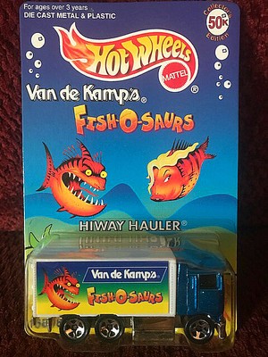 hot wheels fish o saurs