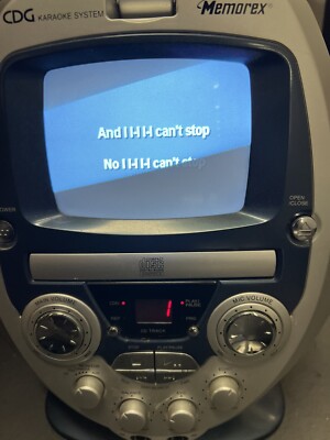 Memorex MKS8502 All-in-One CD+G CD & Graphics Karaoke Machine (C2