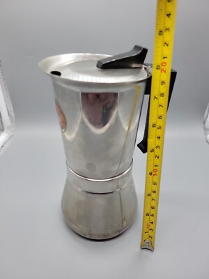 Vintage VeV Vigano Vespress Nero Stovetop Espresso Coffee Vintage VeV Vigano Vespress Nero Stovetop Espresso Coffee