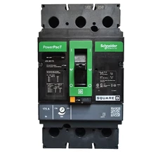 Square D - JDL36175 - Circuit Breaker, Powerpact J, 175A, 3 Pole, Thermal/ NIB