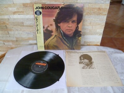 John Cougar''American Fool''audiophile Japan LP+OBI-INSERT-MINT-