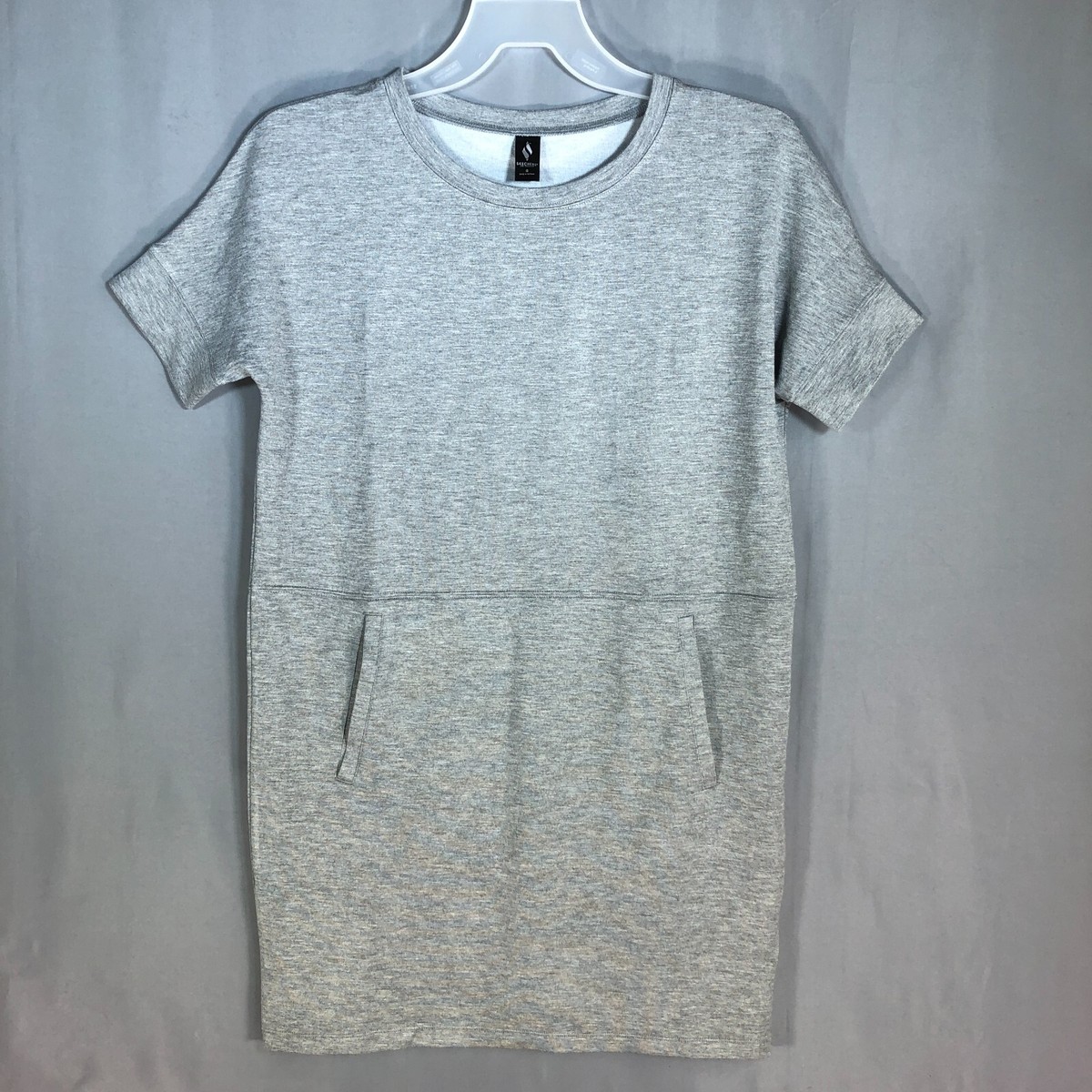 Skechers One and Done Dress Womens Small Heather Gray Short