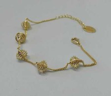 BRACCIALE CATENA IN METALLO E STRASS