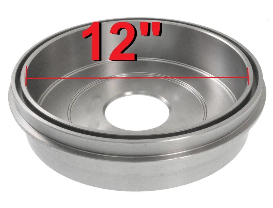 Kit completo de herrajes de tambor de freno trasero para Cadillac Brougham 1987-1990 con 12" Foto 2 de 2