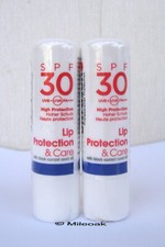 Ultrasun Lip Protection Care with blackcurrant seed oil   x 2 Sealed 4.8g New