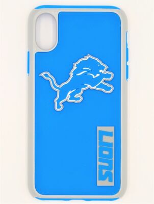 FOCO NFL Detroit Lions Dual Hybrid Case for iPhone X & XS (5.8'')