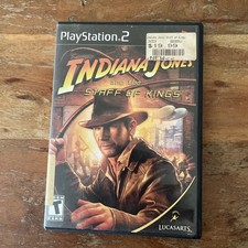 LucasArts Indiana Jones and the Staff of Kings w/ Manual PS2