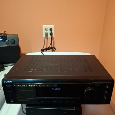 Sony STR-DE595 5.1-Ch Home Theater Receiver Black Dolby Digital Surround Sound