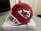 Mecole Hardman Autographed Signed Chiefs Mini Helmet KC Chiefs