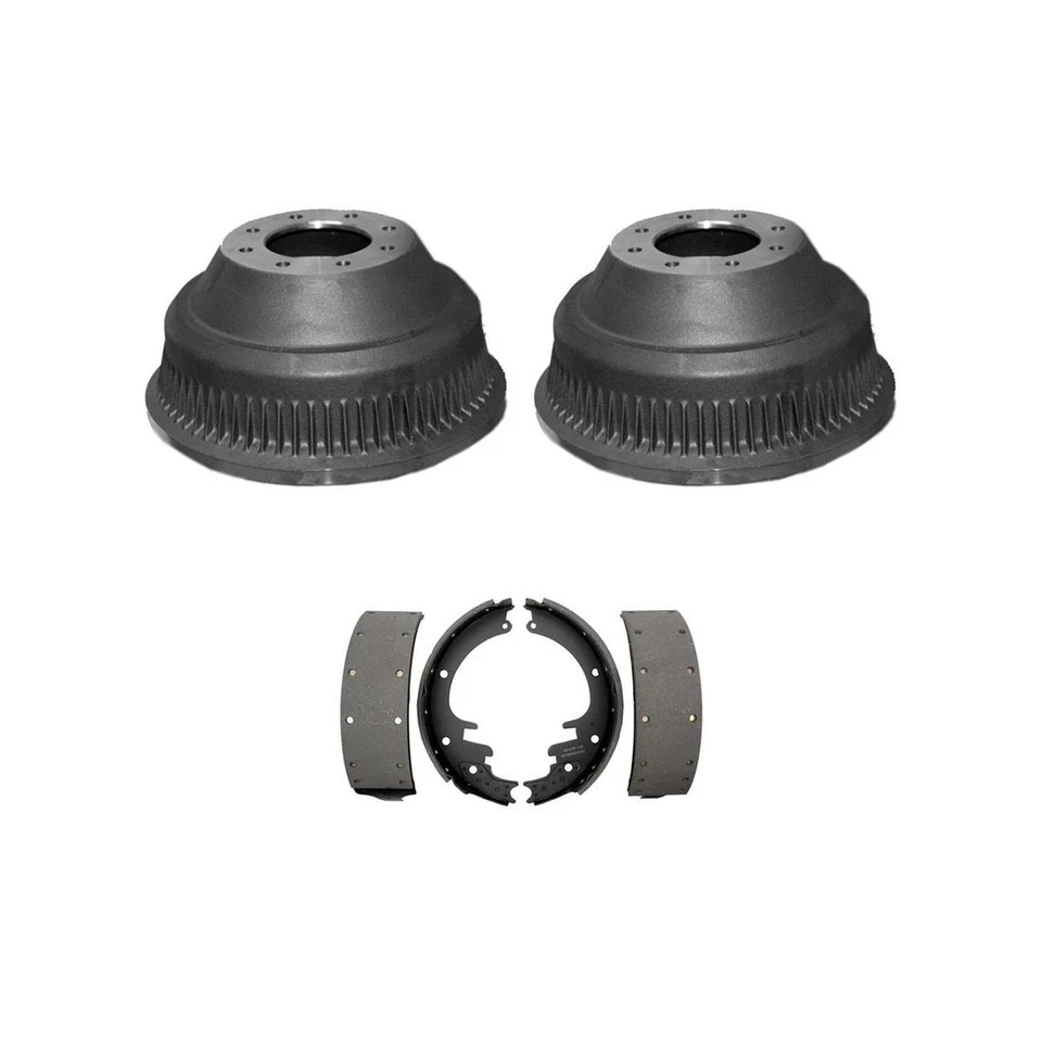 Kit trasero tambores de freno y zapatas de freno para 1979-1989 GMC K3500 - Raybestos Foto 4 de 4