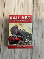 Rail Art Classic Posters Playing Cards New And Sealed