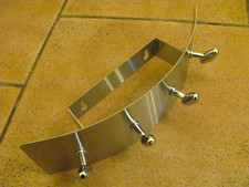 Garderoben Kleider Morgenmantelhalter, Haken, Wandhänger, Edelstahl, 4 Hakenstangen.