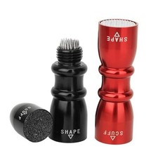 2 Pack Premium Pool Cue Tip Tools, 3-in-1 Billiard Cue Tip Shaper, Compact