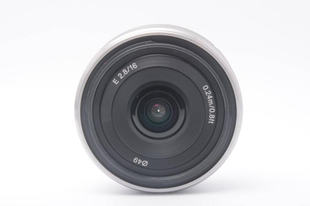 美品 SONY E 16mm F2.8 SEL16F28 LL3639#C564 Amazon.com : Sony SEL16F28 E Mount - APS-C 16mm F2.8 Prime