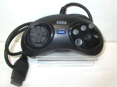 Mega-Drive Genesis -- Fighting Pad 6B SJ-6000 Controller -- JAPAN. SEGA. 13237 - Image 1 of 4