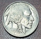 1913 Type I Buffalo Nickel Choice BU UNC Lustrous Type 1 Buffalo 5c
