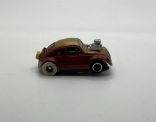 Vintage Tyco 8518 Funny Vw Volkswagen Hurst Drag Bug Ho Slot Car Gold Orange Red